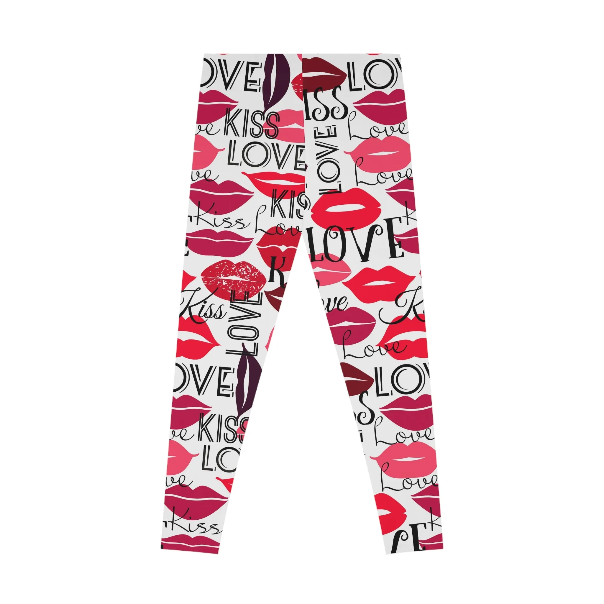 Kisses and Love Stretchy Leggings