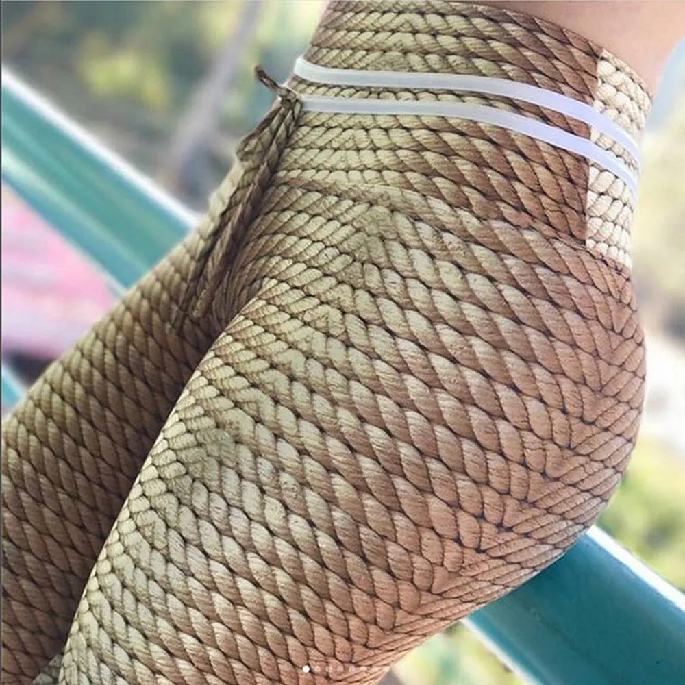 Knitted Rope Leggings