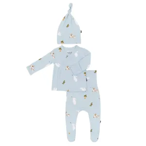 Kyte Baby Take Me Home Set with Cap in Ice Rabbit