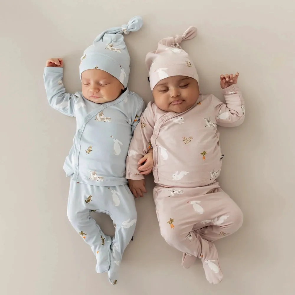 Kyte Baby Take Me Home Set with Cap in Ice Rabbit