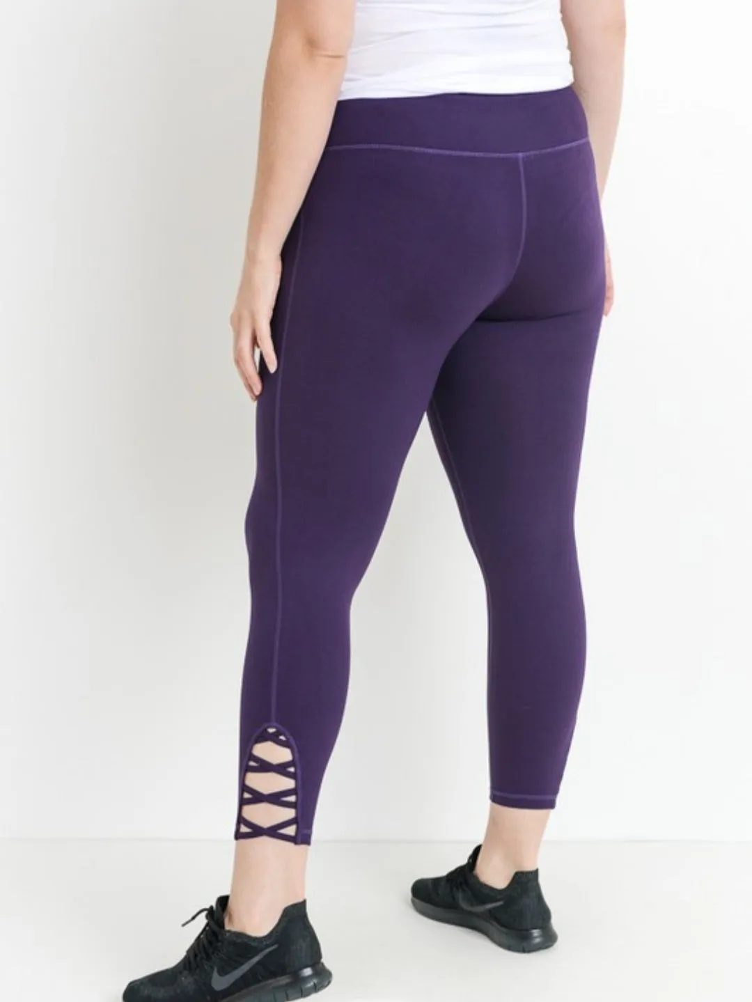   Lattice Strap Full Leggings
