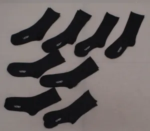 Lauren by Ralph Lauren Women's LOT OF 8 Pairs Crew Dress Socks Black 9-11