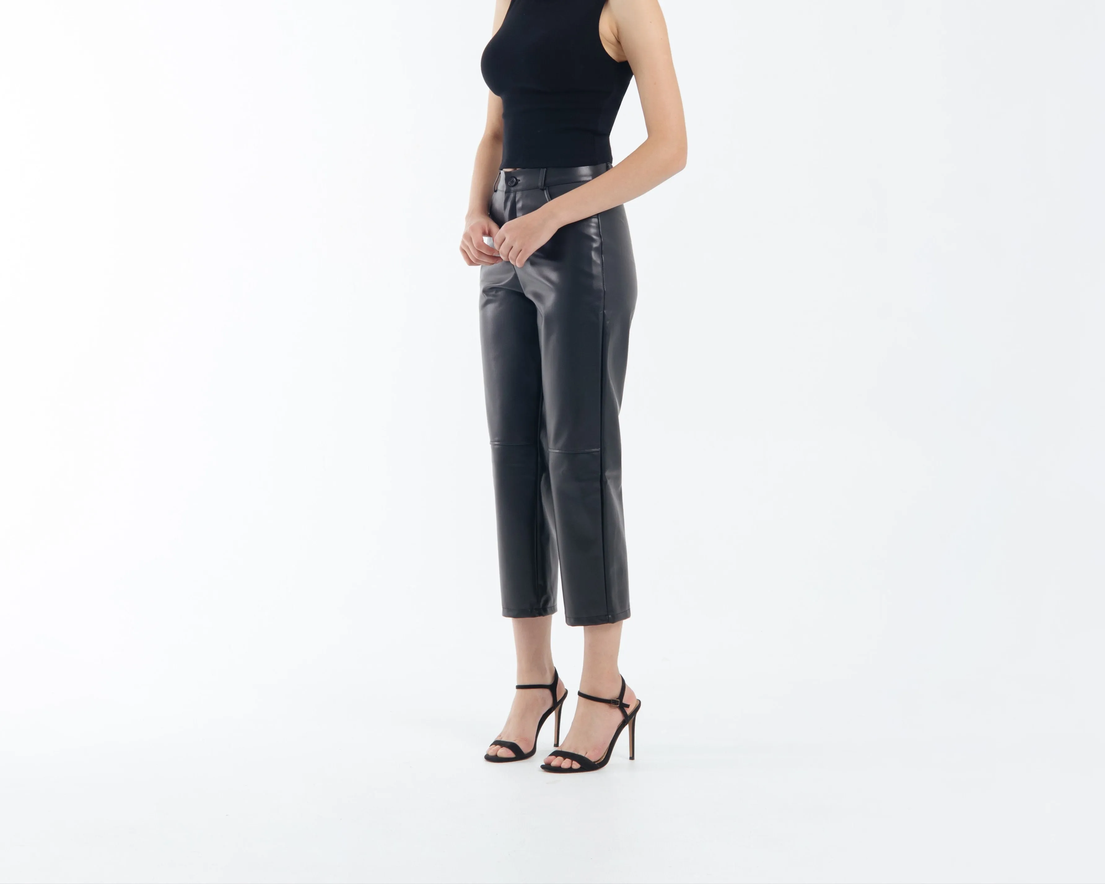 Leatherette Pants