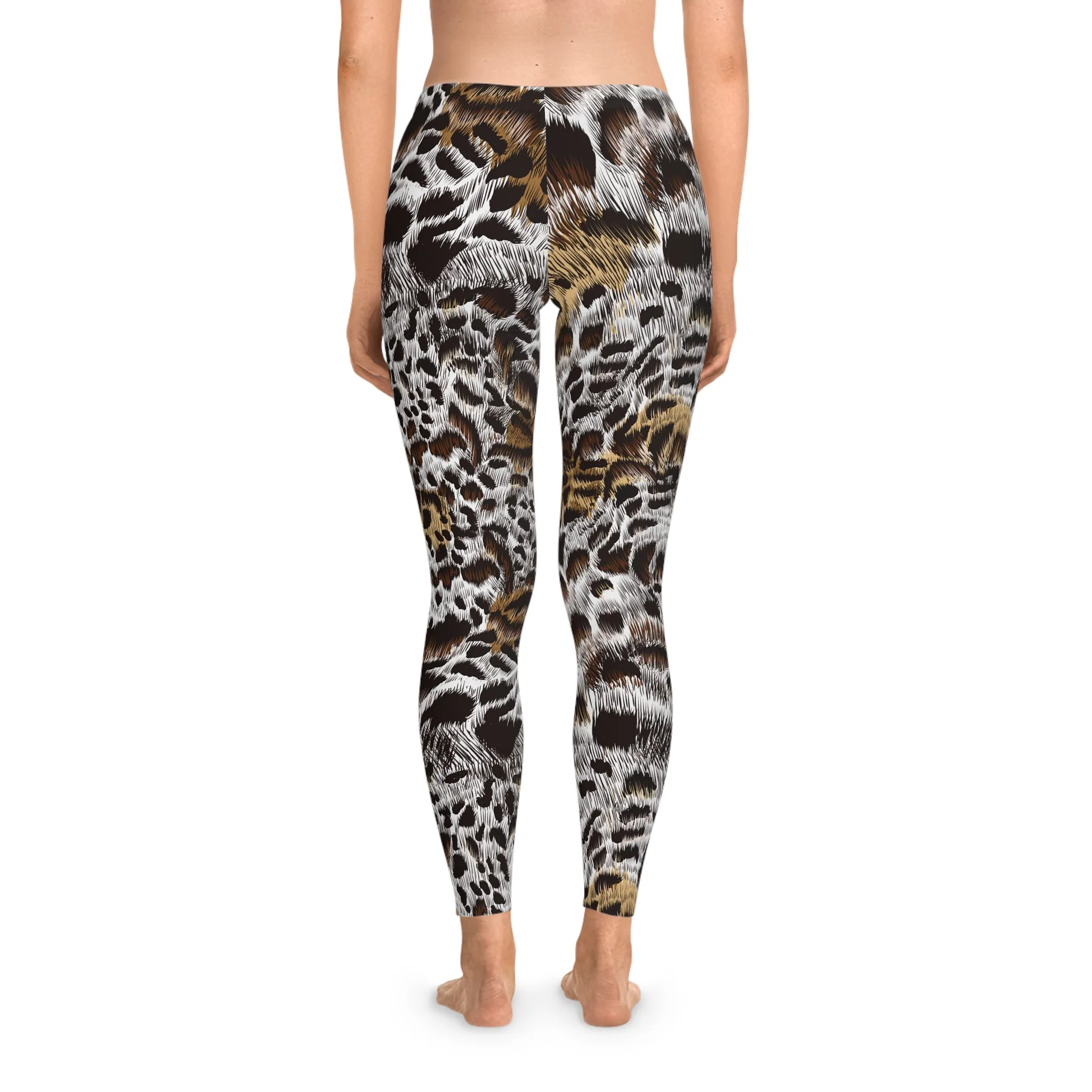 Leopard Print Stretchy Leggings