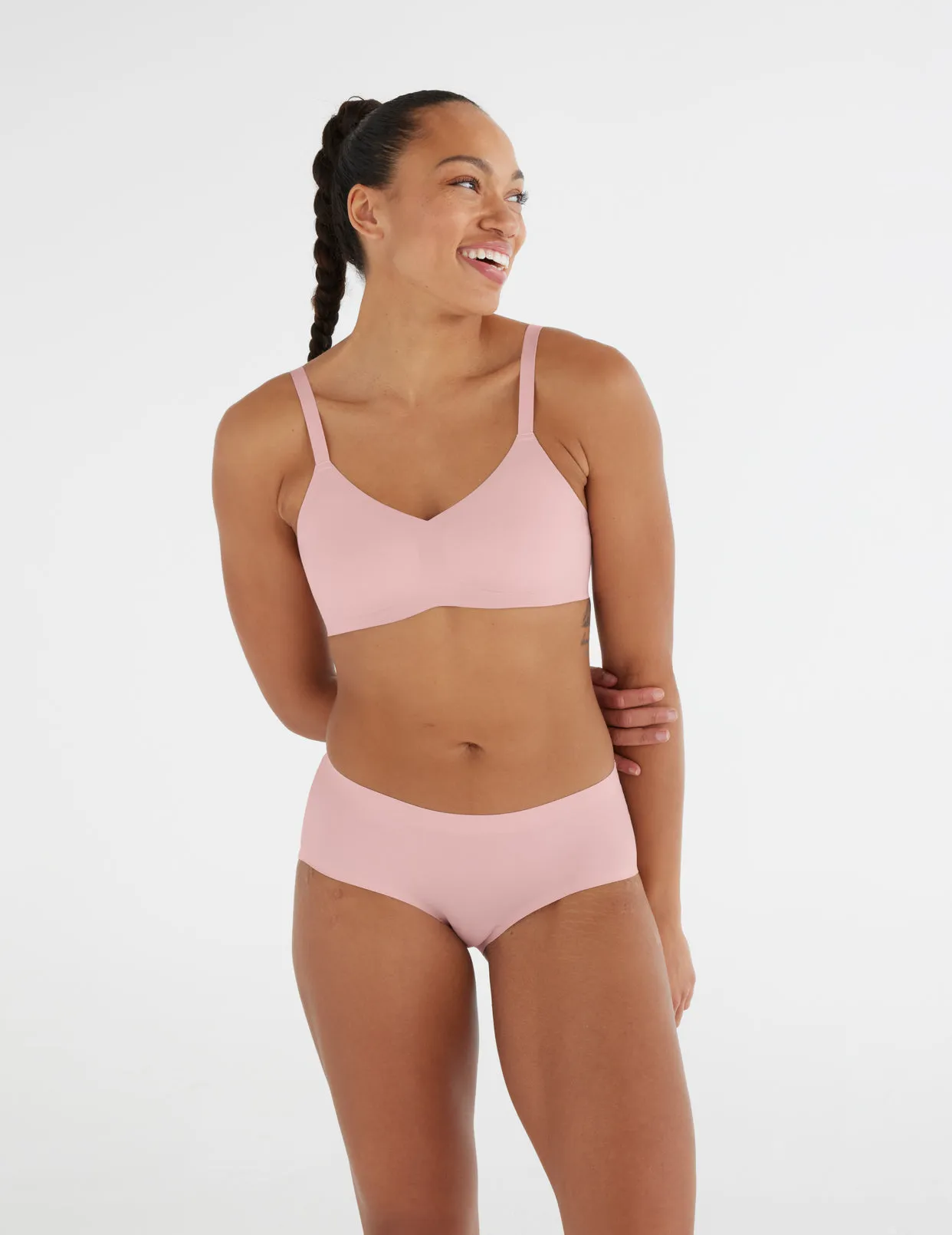 Light Leakproof No-Show Boyshort