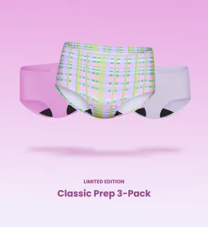 Light Leakproof No-Show Underwear Boyshort 3-Pack
