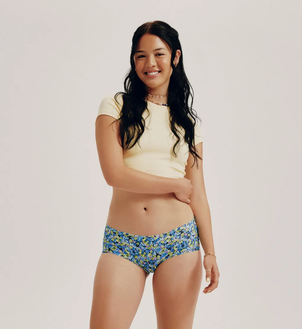 Light Leakproof No-Show Underwear Boyshort