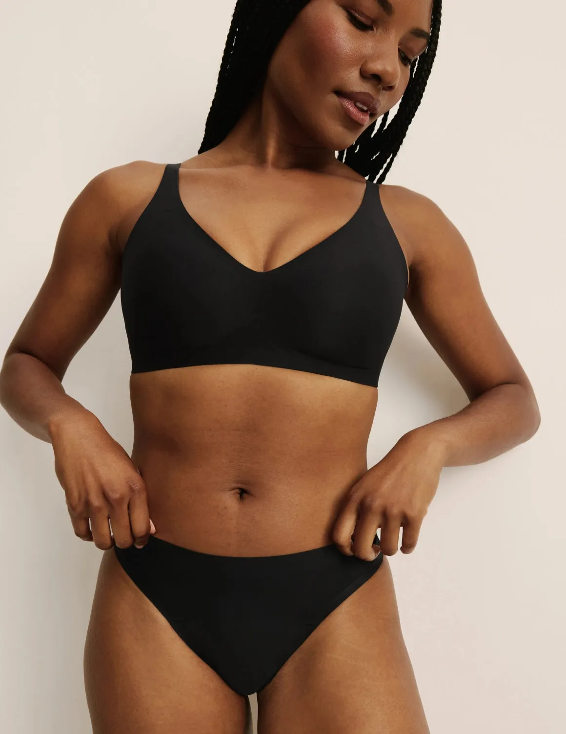 Light Leakproof UltraThin No-Show Thong