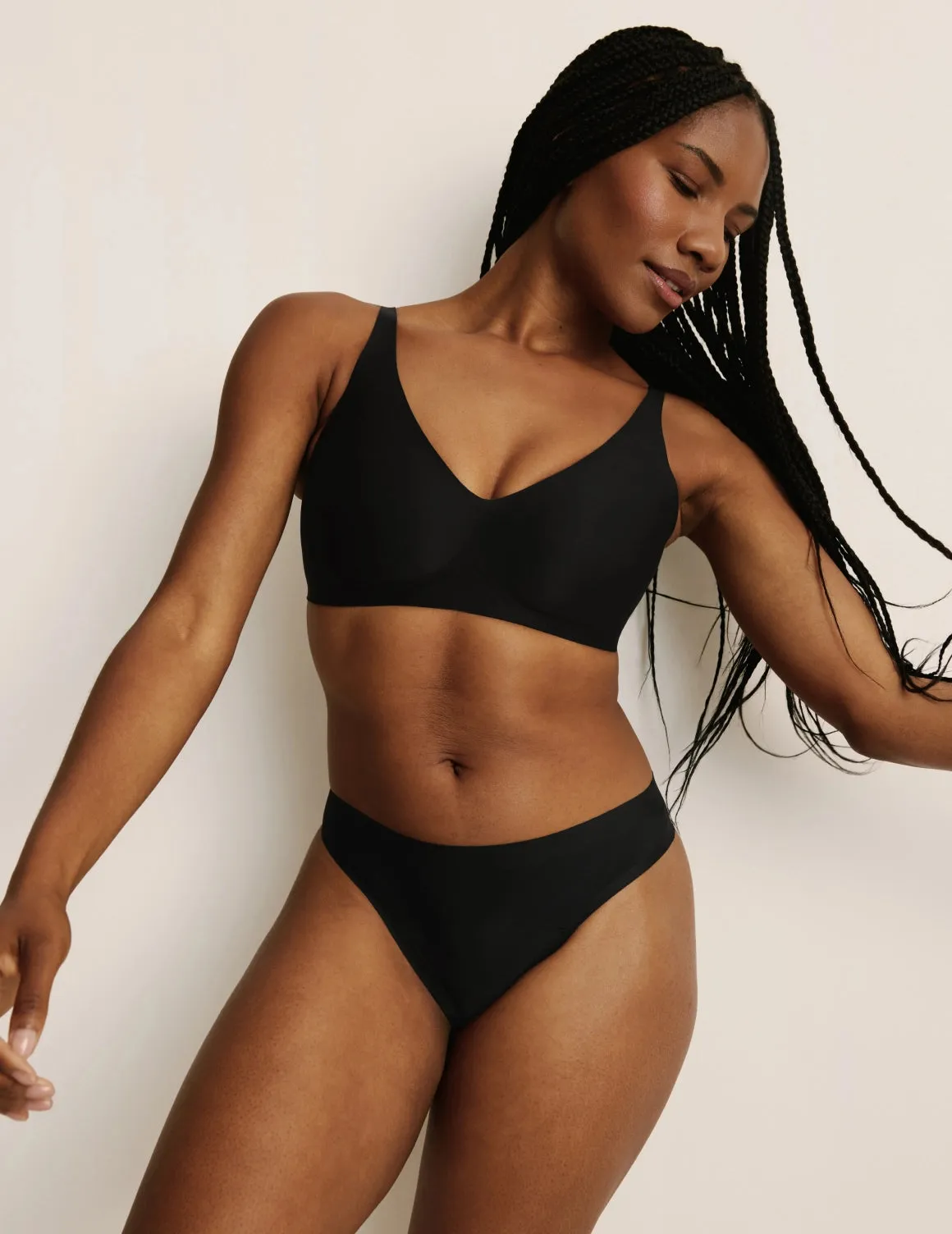 Light Leakproof UltraThin No-Show Thong