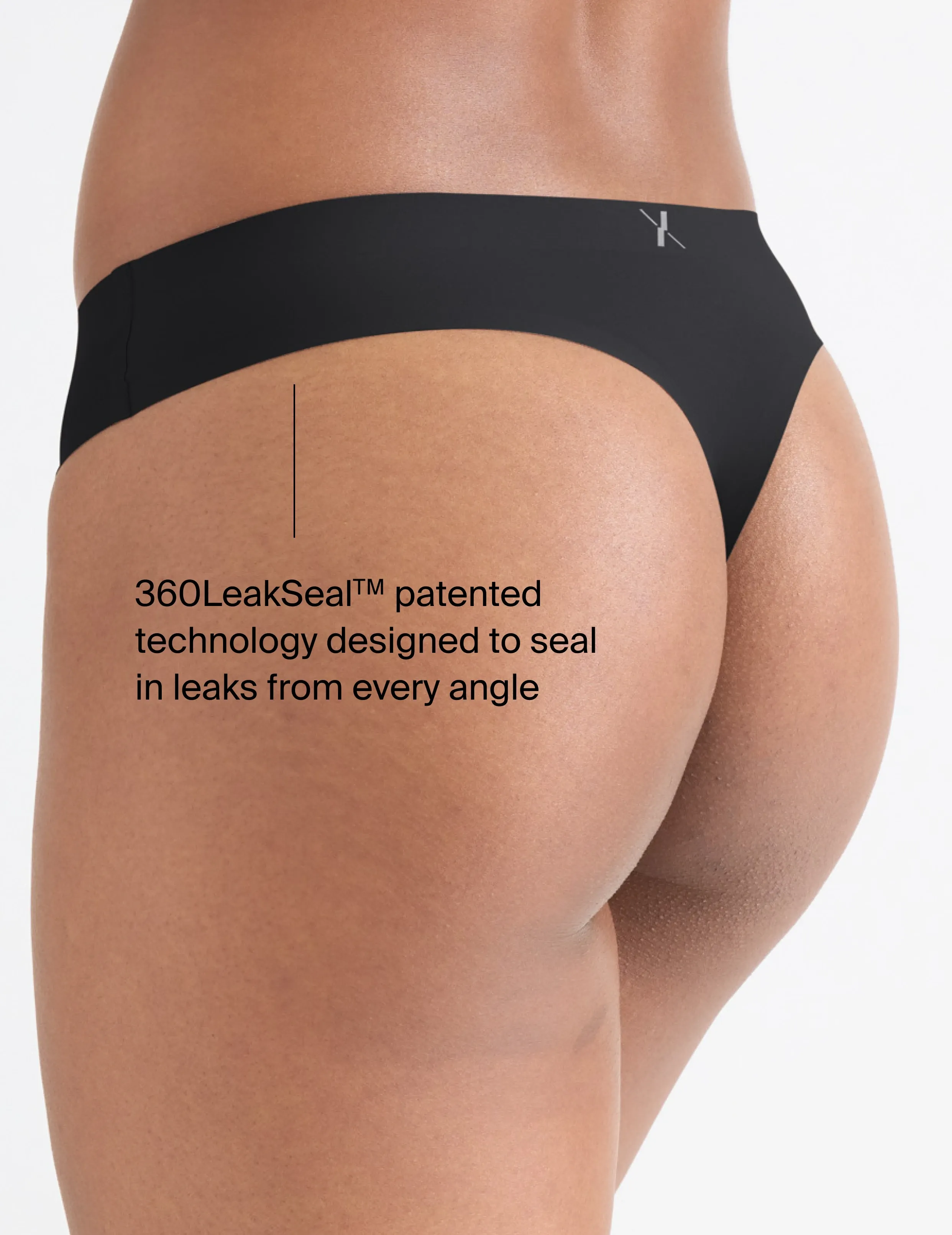 Light Leakproof UltraThin No-Show Thong
