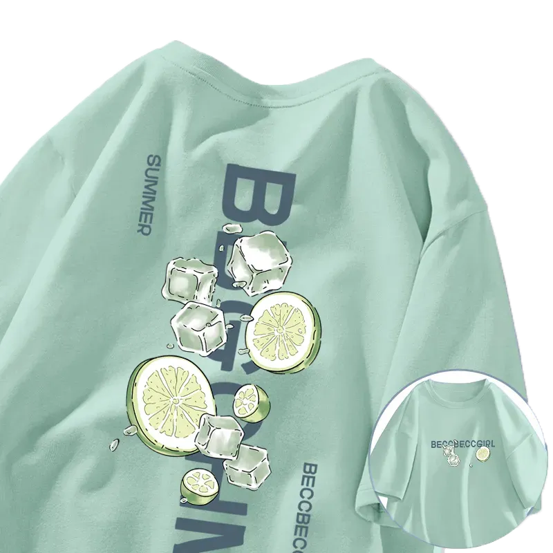 Lime Ice Cube TEE-D309 | Inspanda