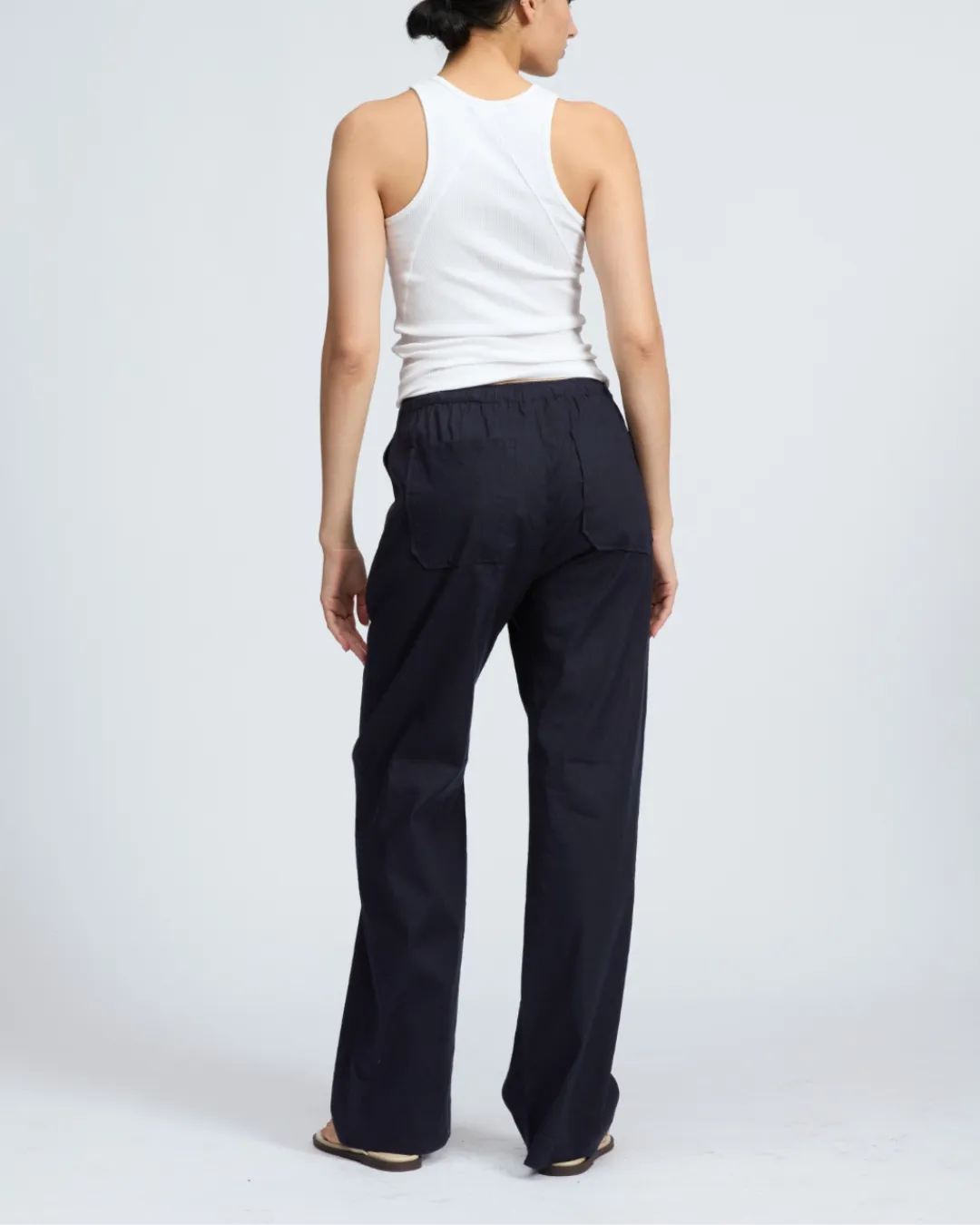 LOGAN LINEN BEACH PANT