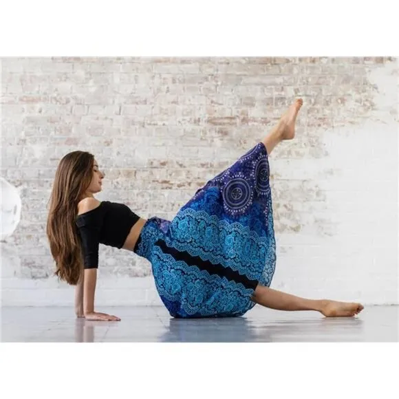 Long Skirts for Women Bohorose Blue