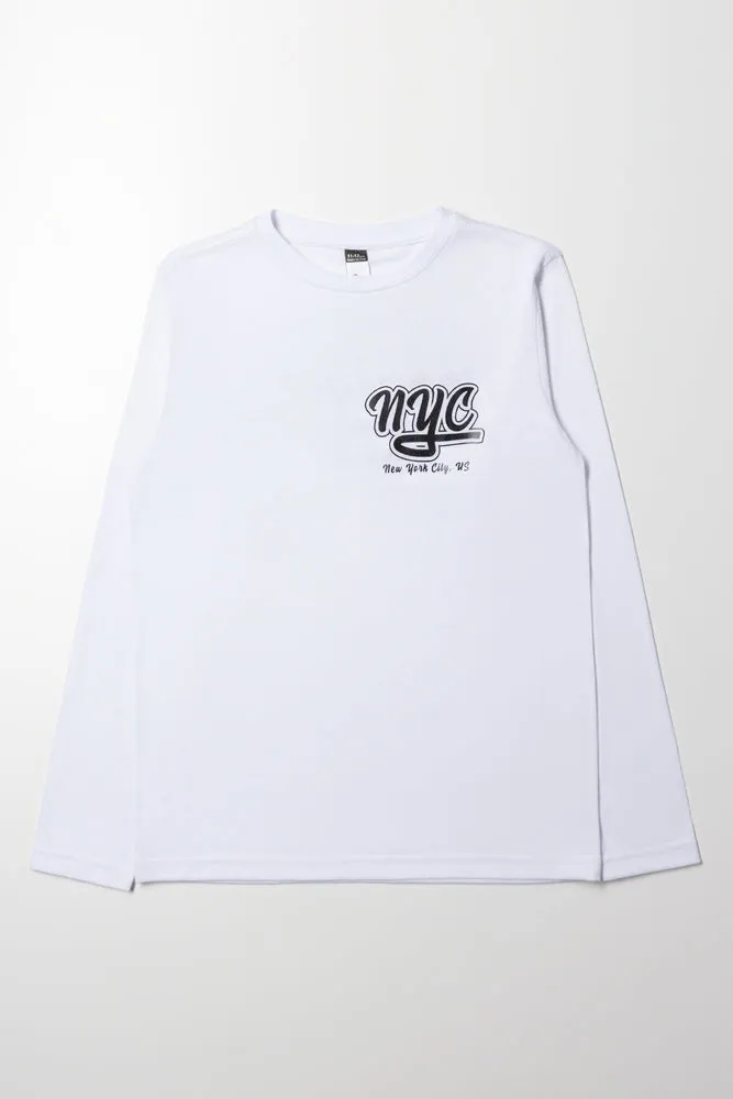 Long Sleeve T-Shirt White