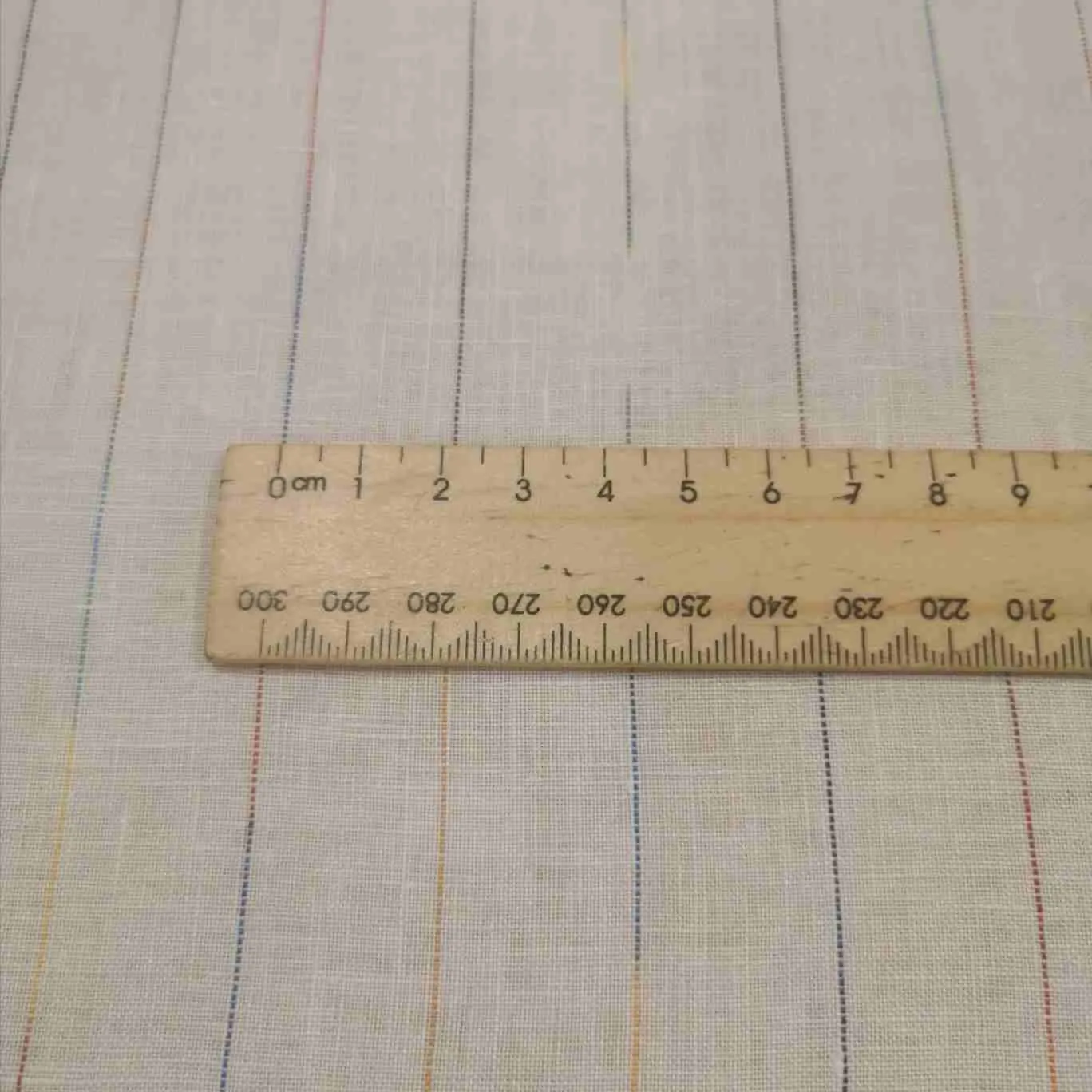 Luxor Linen, White - 1/4 metre