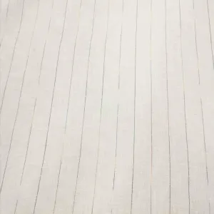 Luxor Linen, White - 1/4 metre