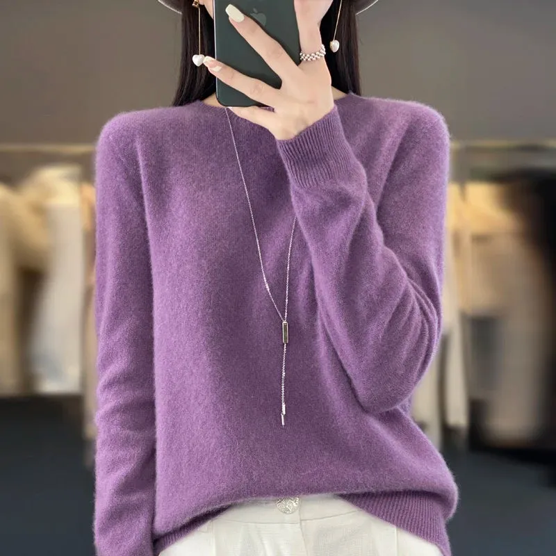 Luxurious 100% Merino Wool Cashmere Sweater