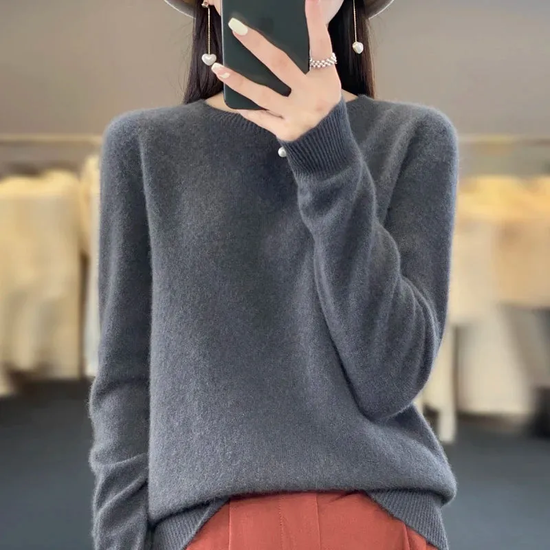 Luxurious 100% Merino Wool Cashmere Sweater