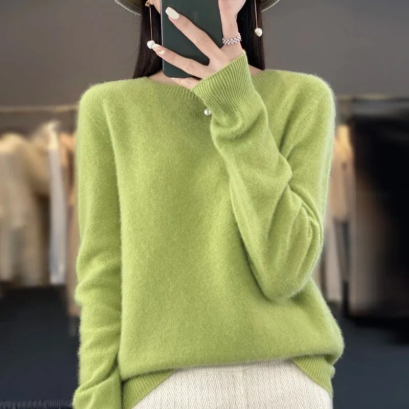 Luxurious 100% Merino Wool Cashmere Sweater