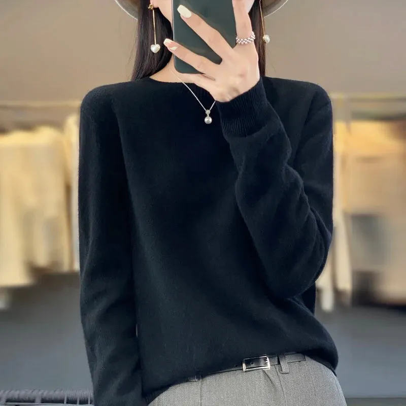 Luxurious 100% Merino Wool Cashmere Sweater