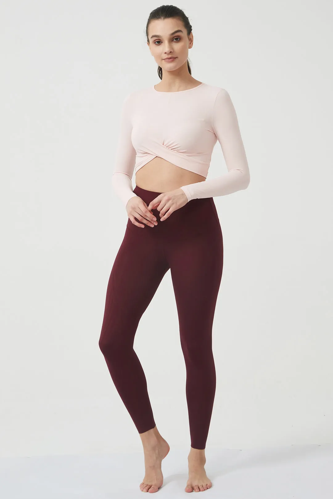 LYCRA® FitSense™ Technology Seamless High-Waist Butt Lifting Legging 25"