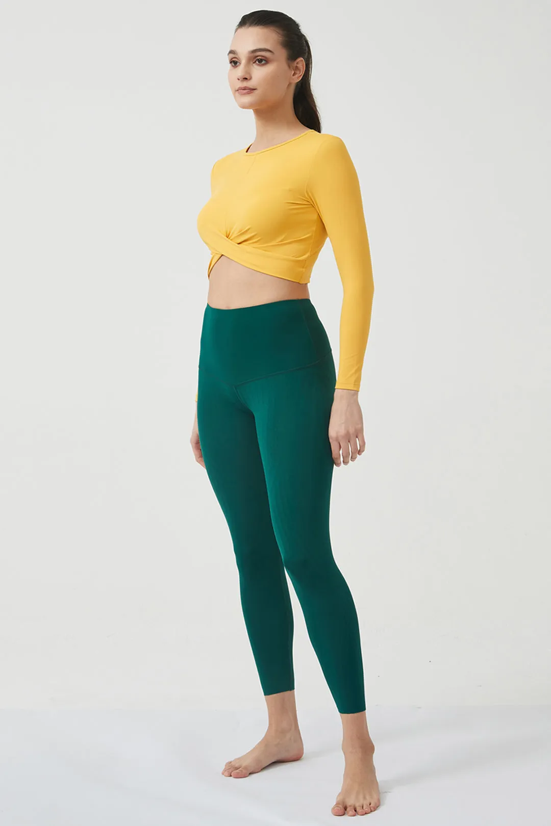 LYCRA® FitSense™ Technology Seamless High-Waist Butt Lifting Legging 25"