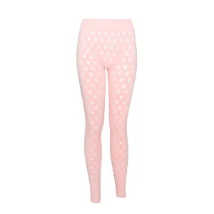 Maisie Wilen Pink Perforated Leggings