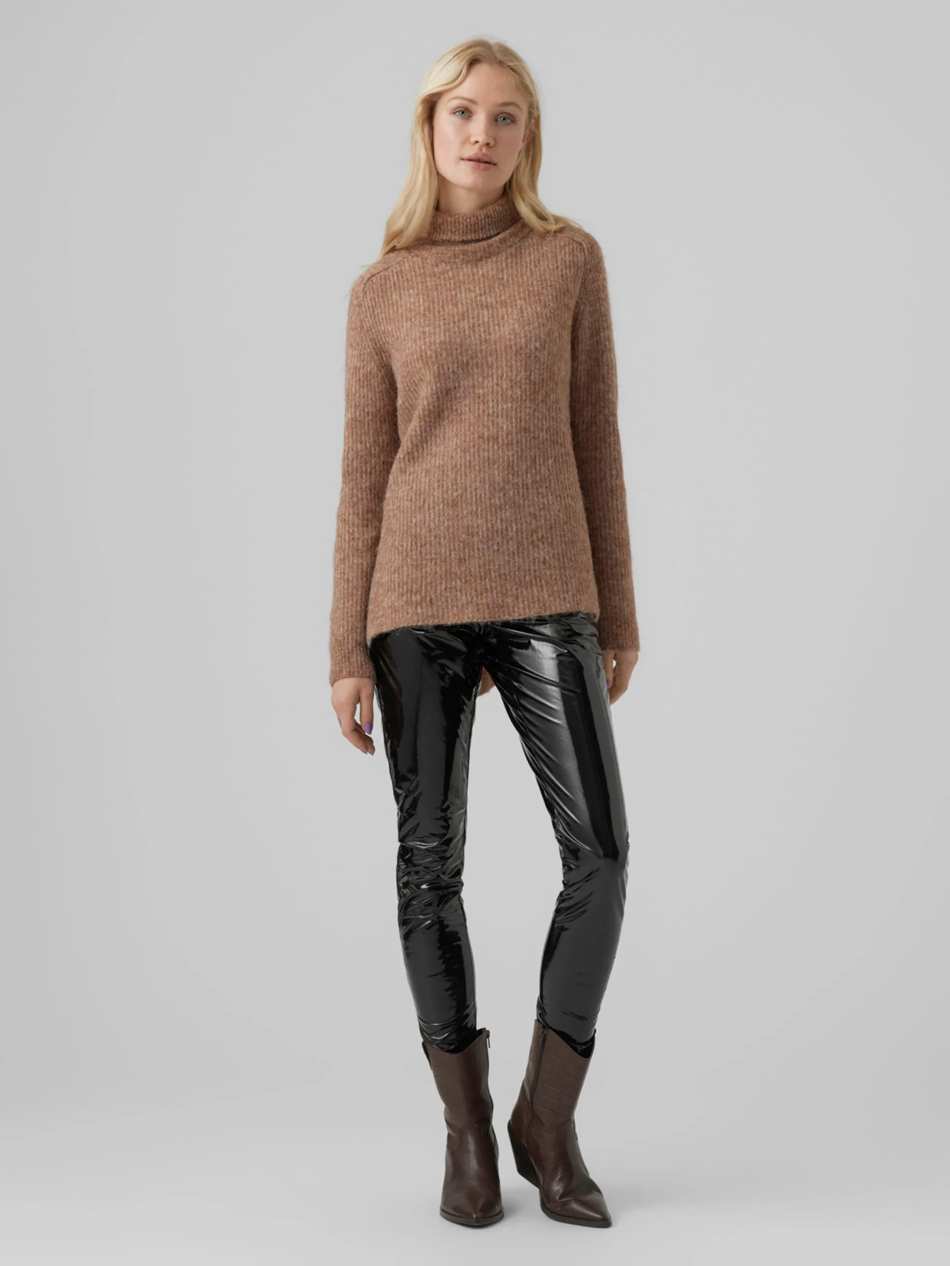 MANNA HIGH NECK KNIT/ Aztec