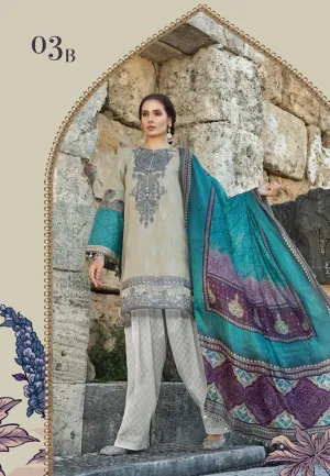 Maria B. Summer 2019 Cotton-Lawn Suit