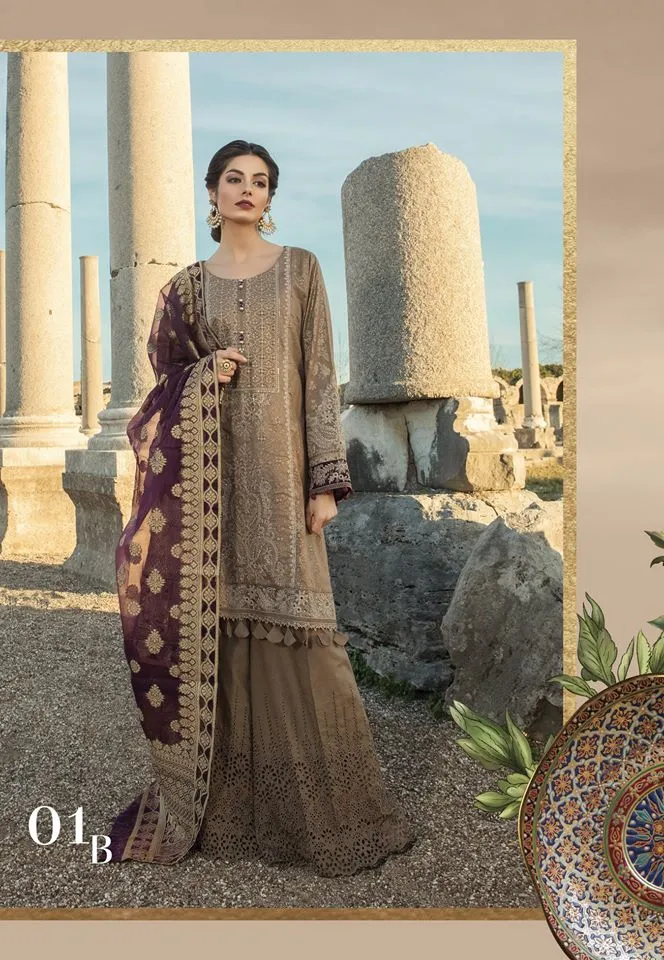 Maria B. Summer 2019 Lawn Suit Salwar Kameez
