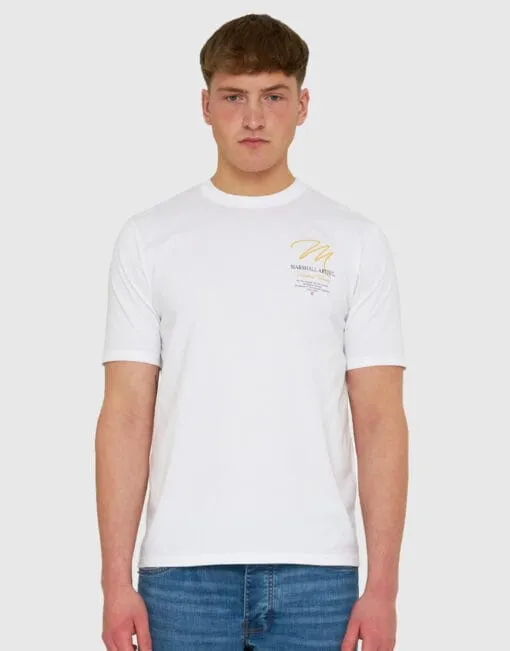 Marshall Artist MSATM10960 Seattle T-shirt White