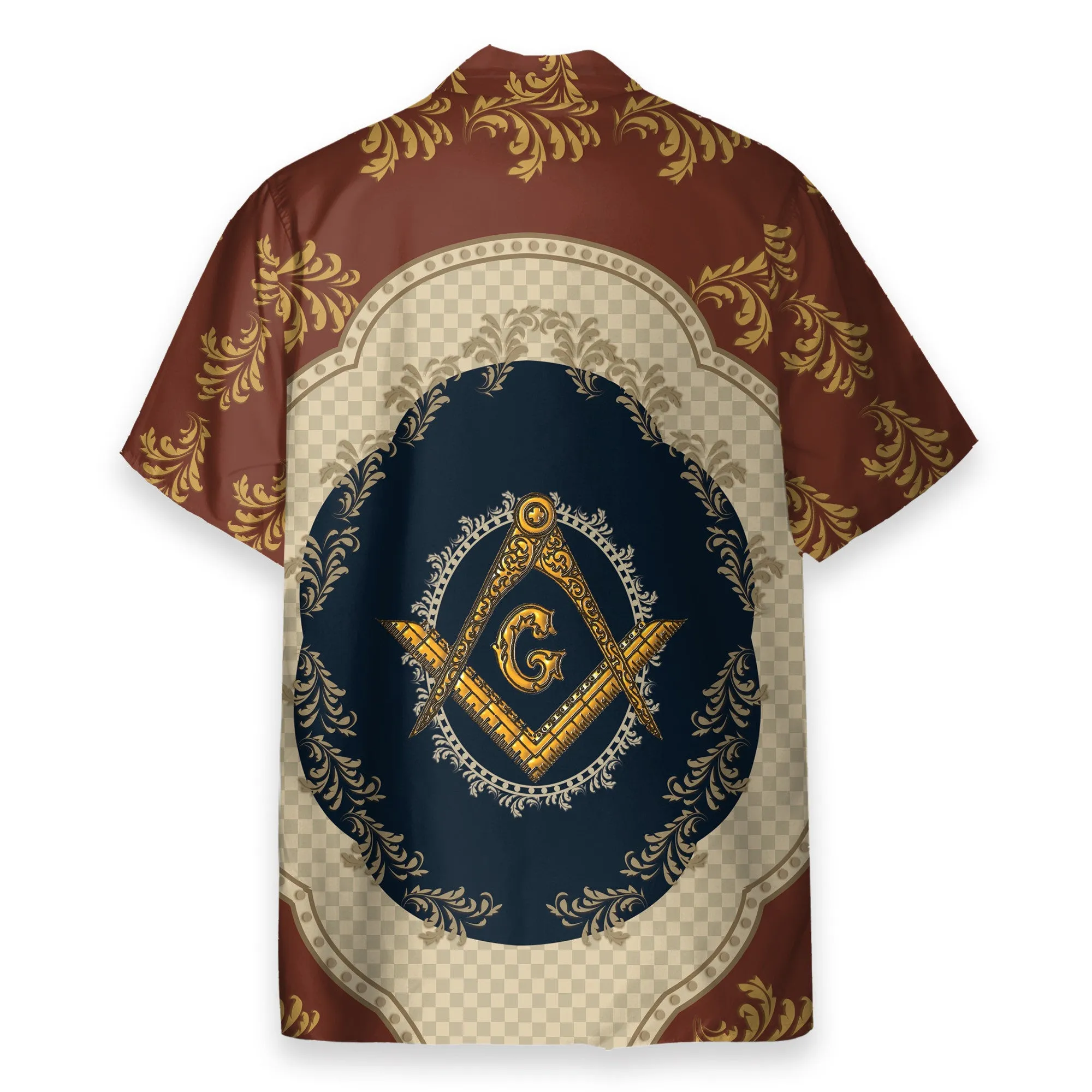 Masonic Men's Button's Up Shirts - Hawaiian Shirt