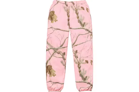 Melrey | Pink Camouflage Sweatpants
