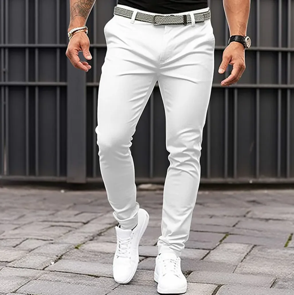 Men's Comfortable Casual Cotton Trousers for Everyday Wear – Liam