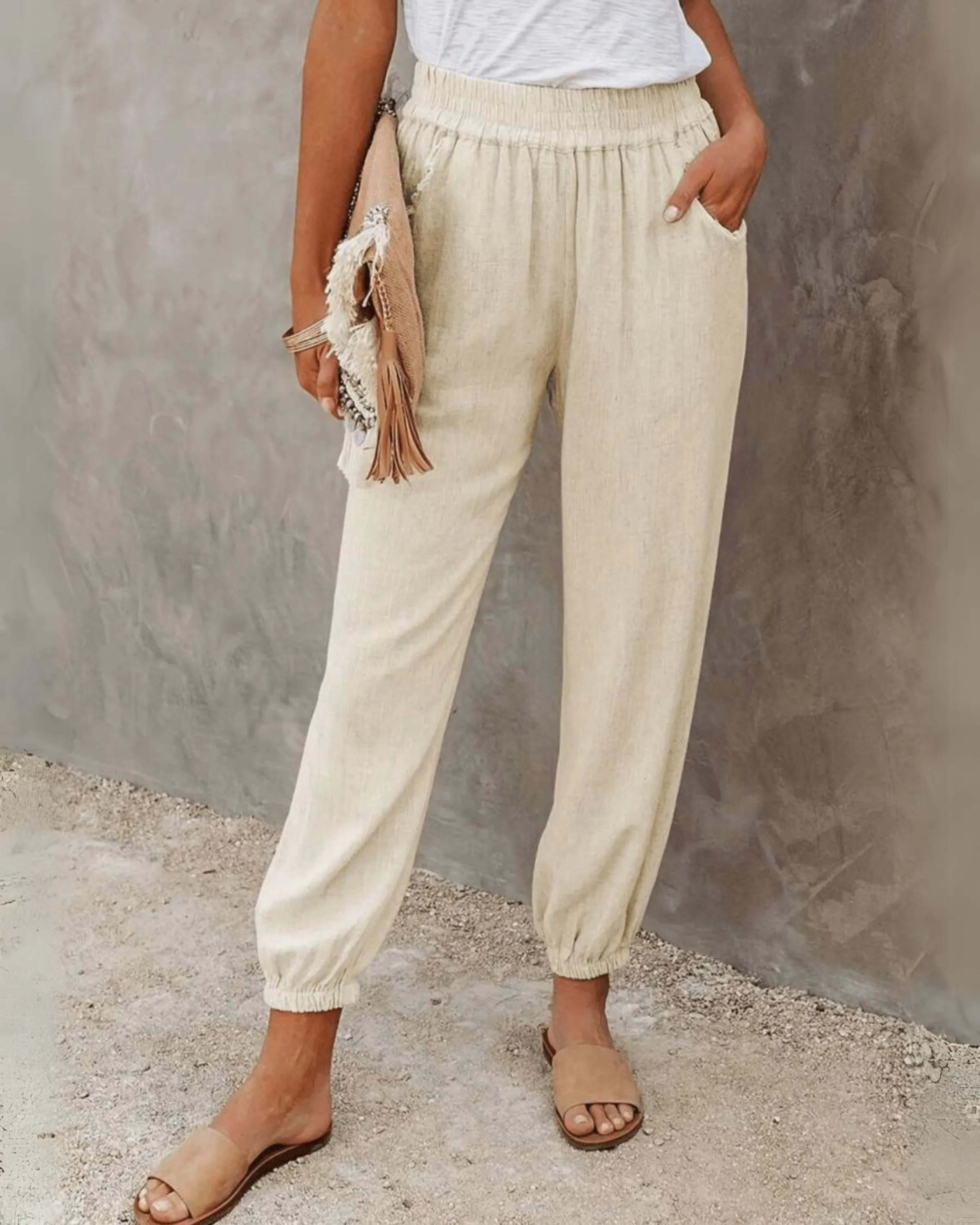 MIA - Casual Straight Summer Pants