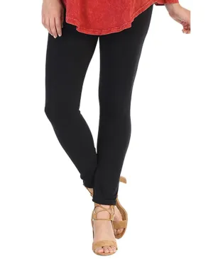 Mineral Wash Legging - Jet Black