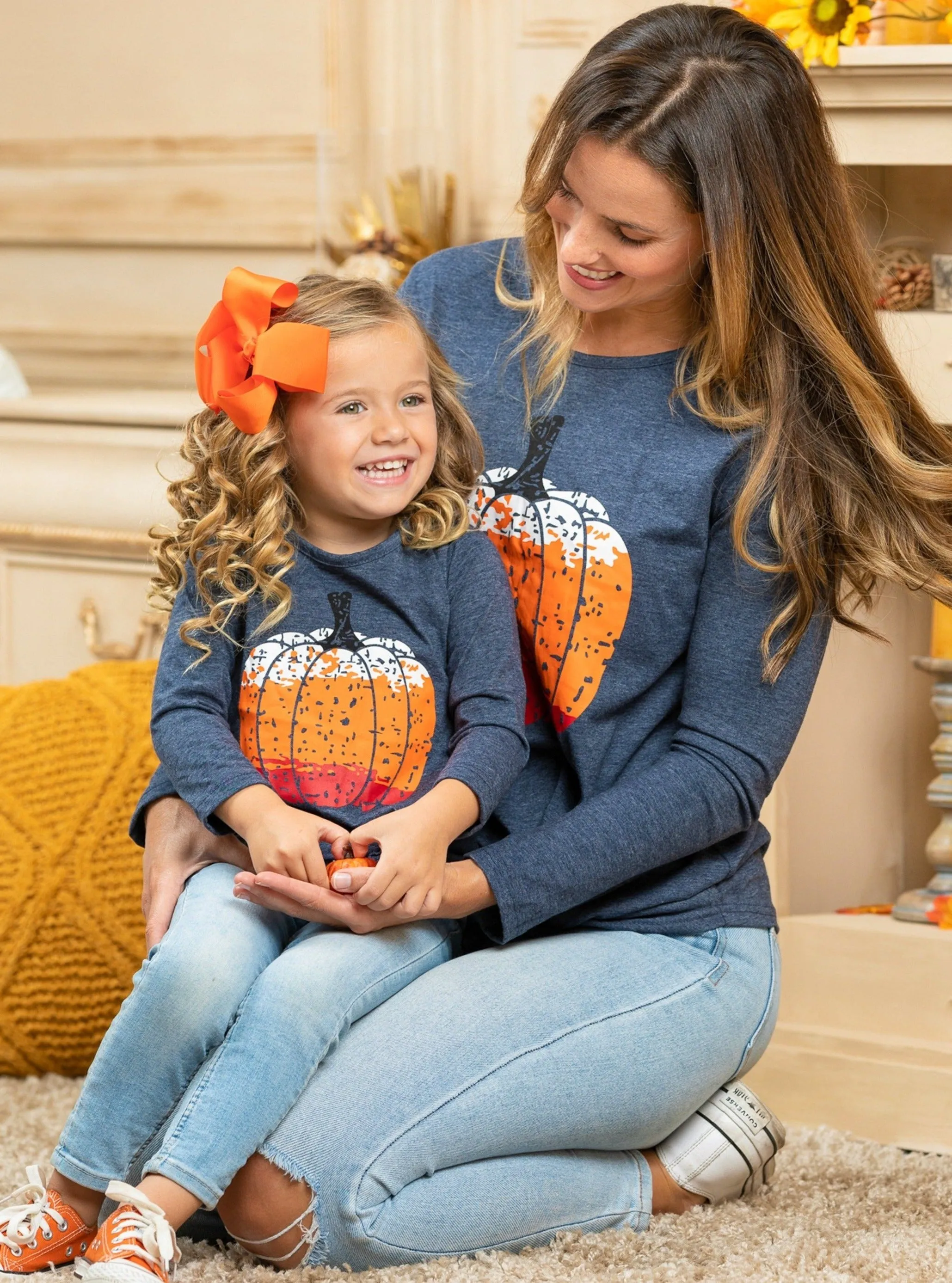Mommy and Me Precious Pumpkin Top