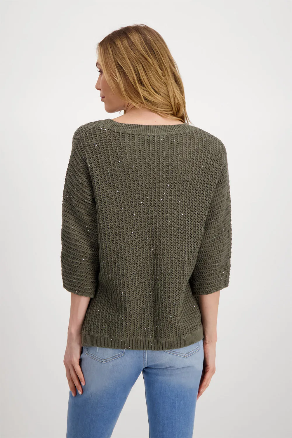Monari Sequin Sweater M407284