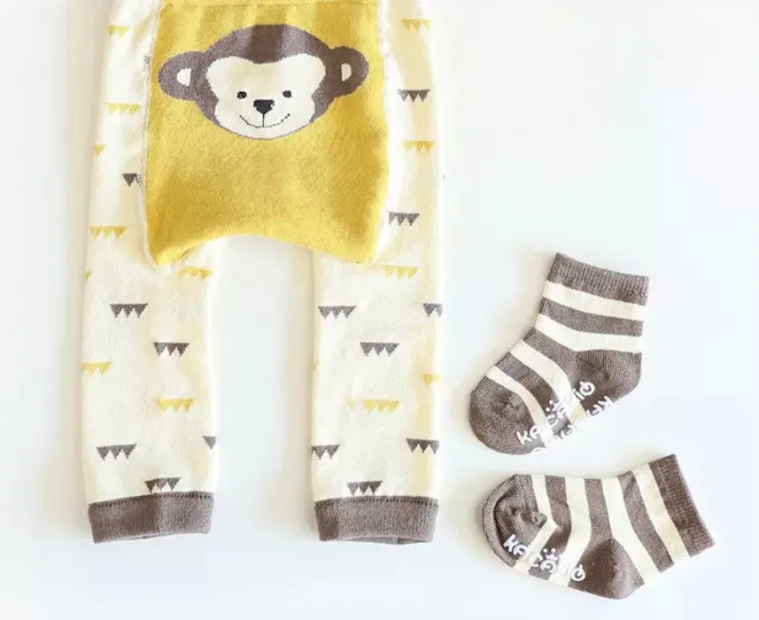 Monkey Leggings & Socks