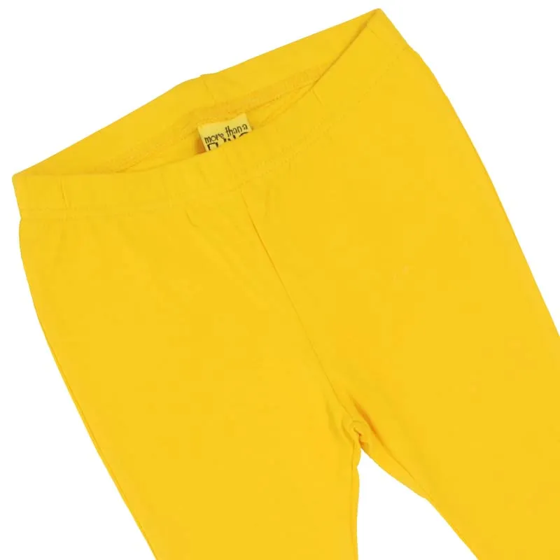 More Than A Fling by DUNS Leggings - Lemon Chrome Yellow (Last one! 12-14y)