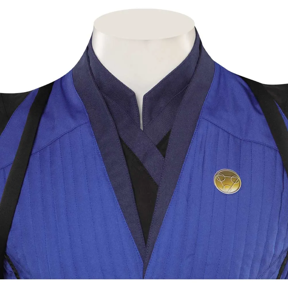 Mortal Cos Kombat Sub-Zero Cosplay Top Pants Costume Mask Men Male Fantasia Disguise Outfits Halloween Carnival Role Play Suit