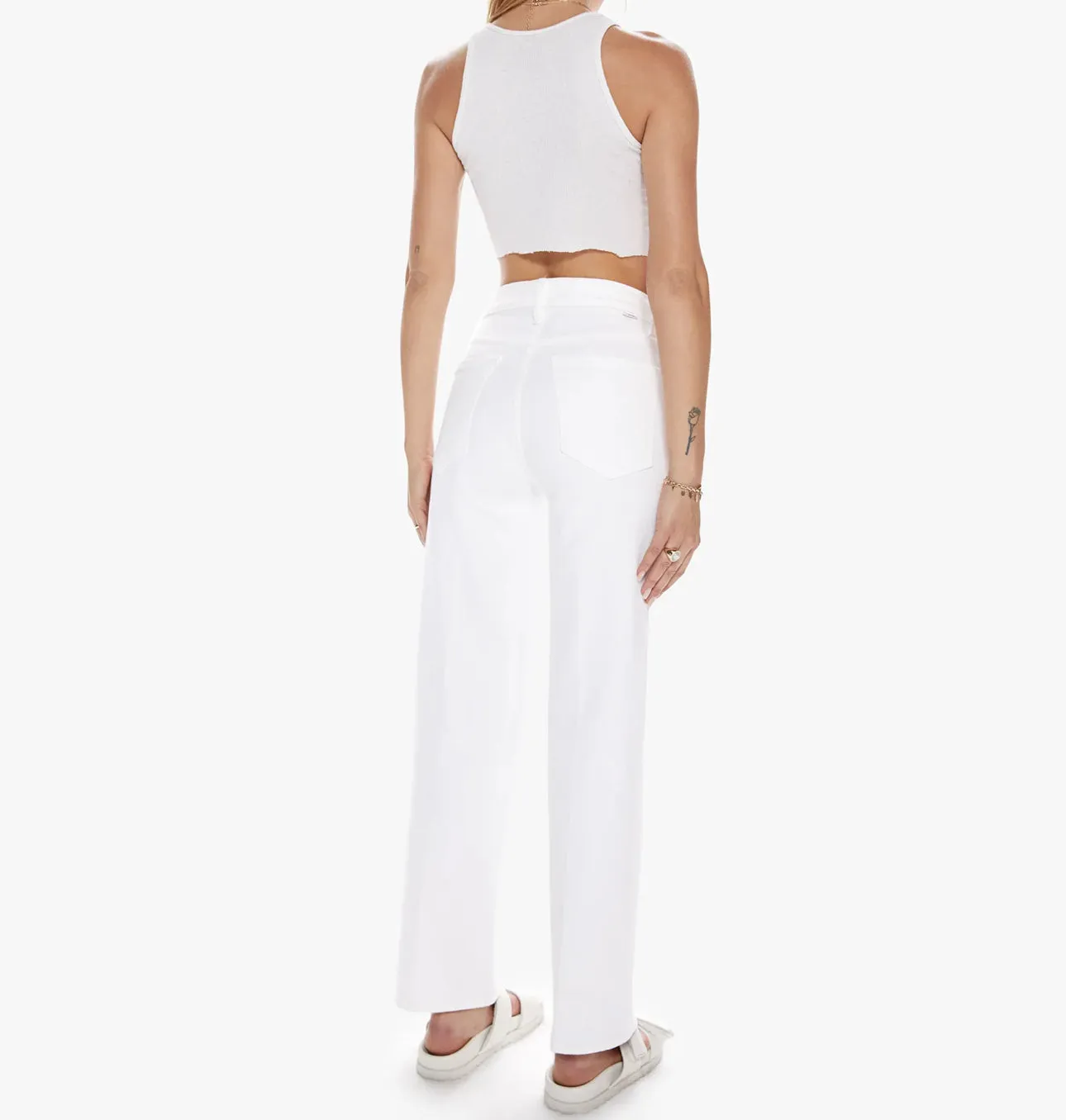MOTHER- WOMEN’S THE RAMBLER ZIP ANKLE JEANS