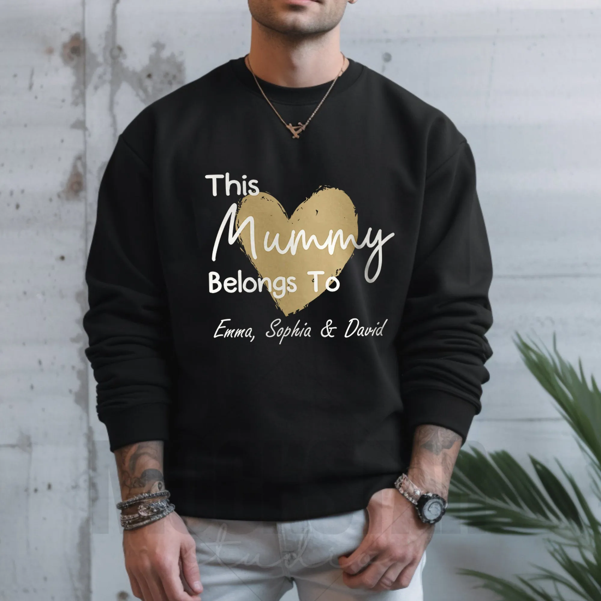 Mummy Sweatshirt, This Mummy Belongs, Custom Mum Jumper, Personalised Jumper, New Mum Gift, Mama Birthday Gift, Mom To Be, New Mummy Sweater
