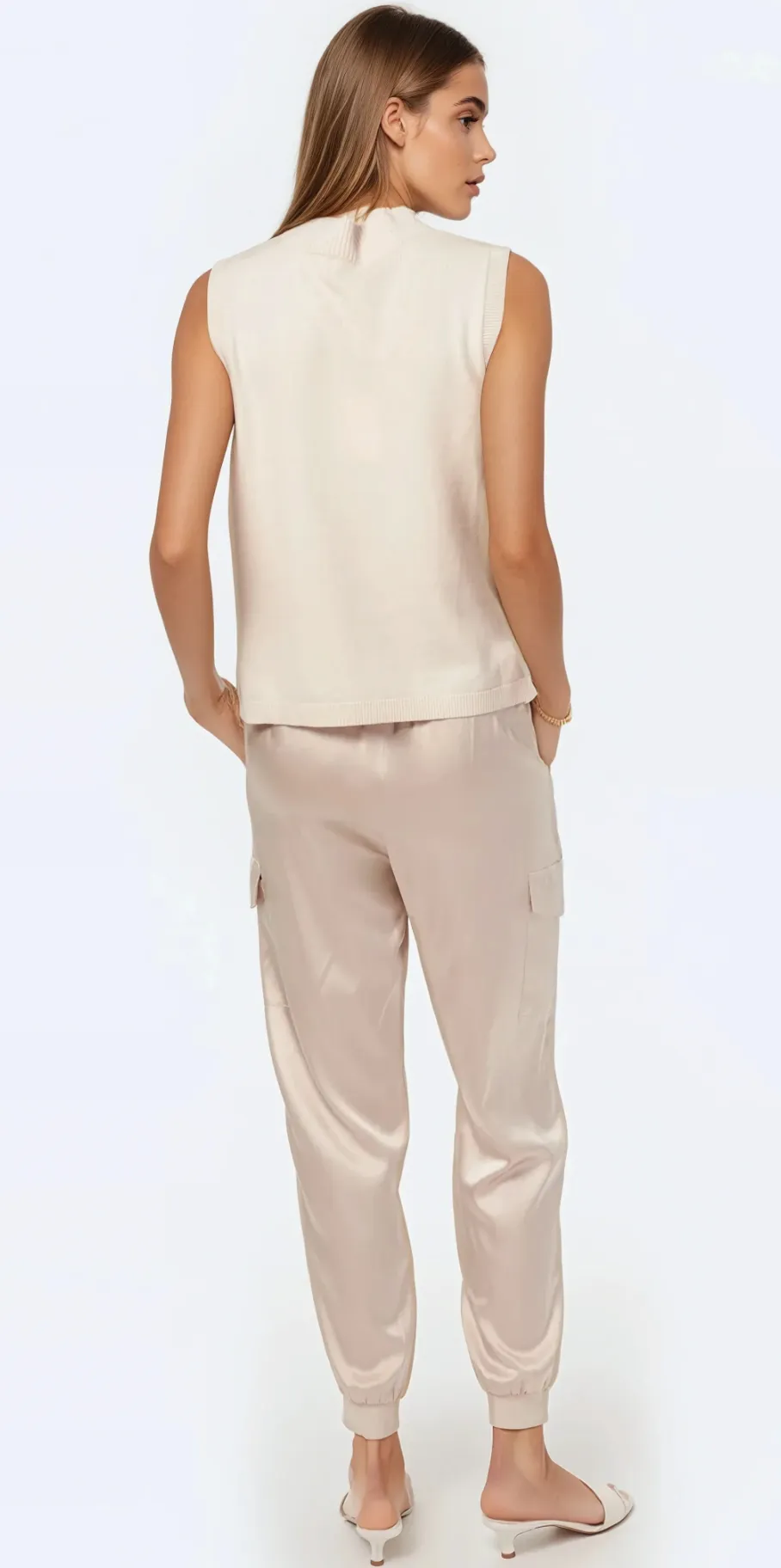 Naftali Sweater Vest Cannoli