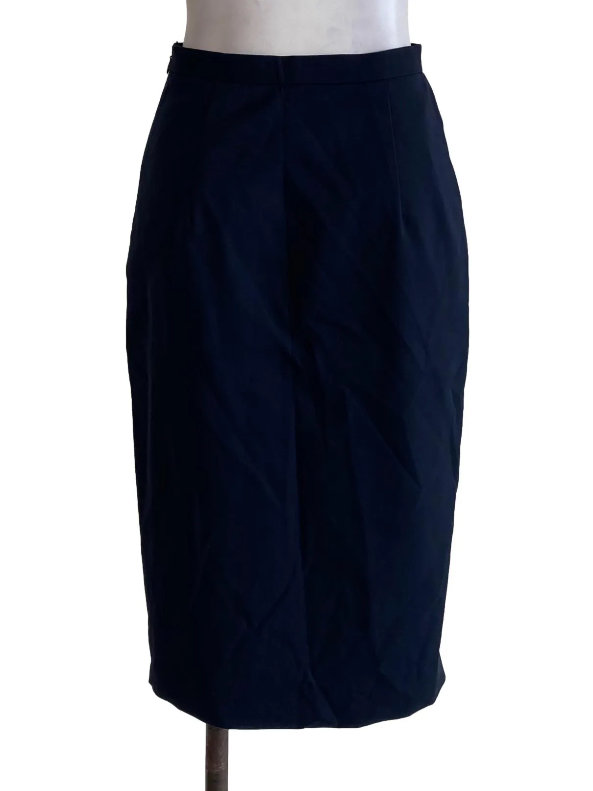 Navy Blue Plain Skirt LB