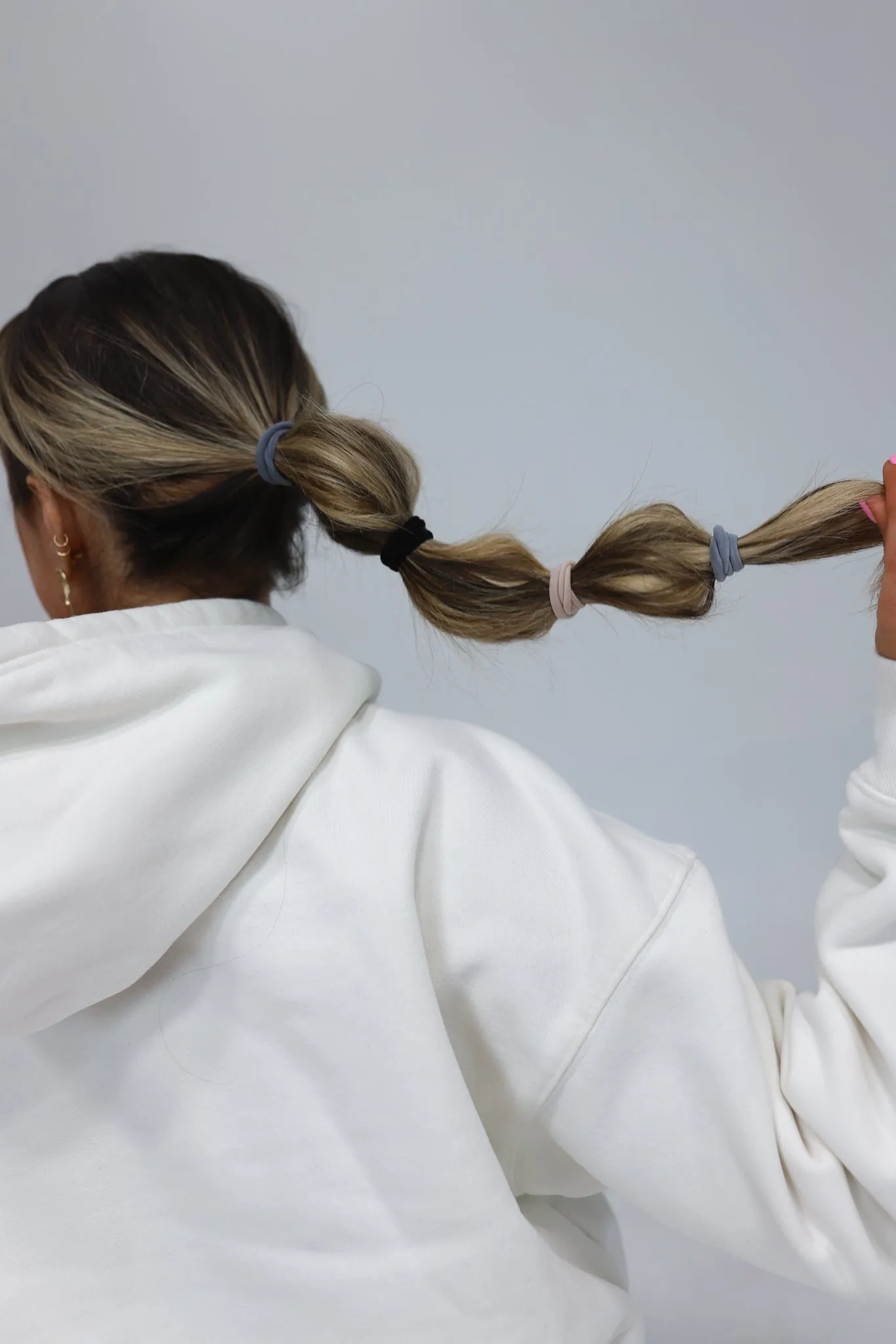 NO CREASE HAIR TIES (pack of 3)