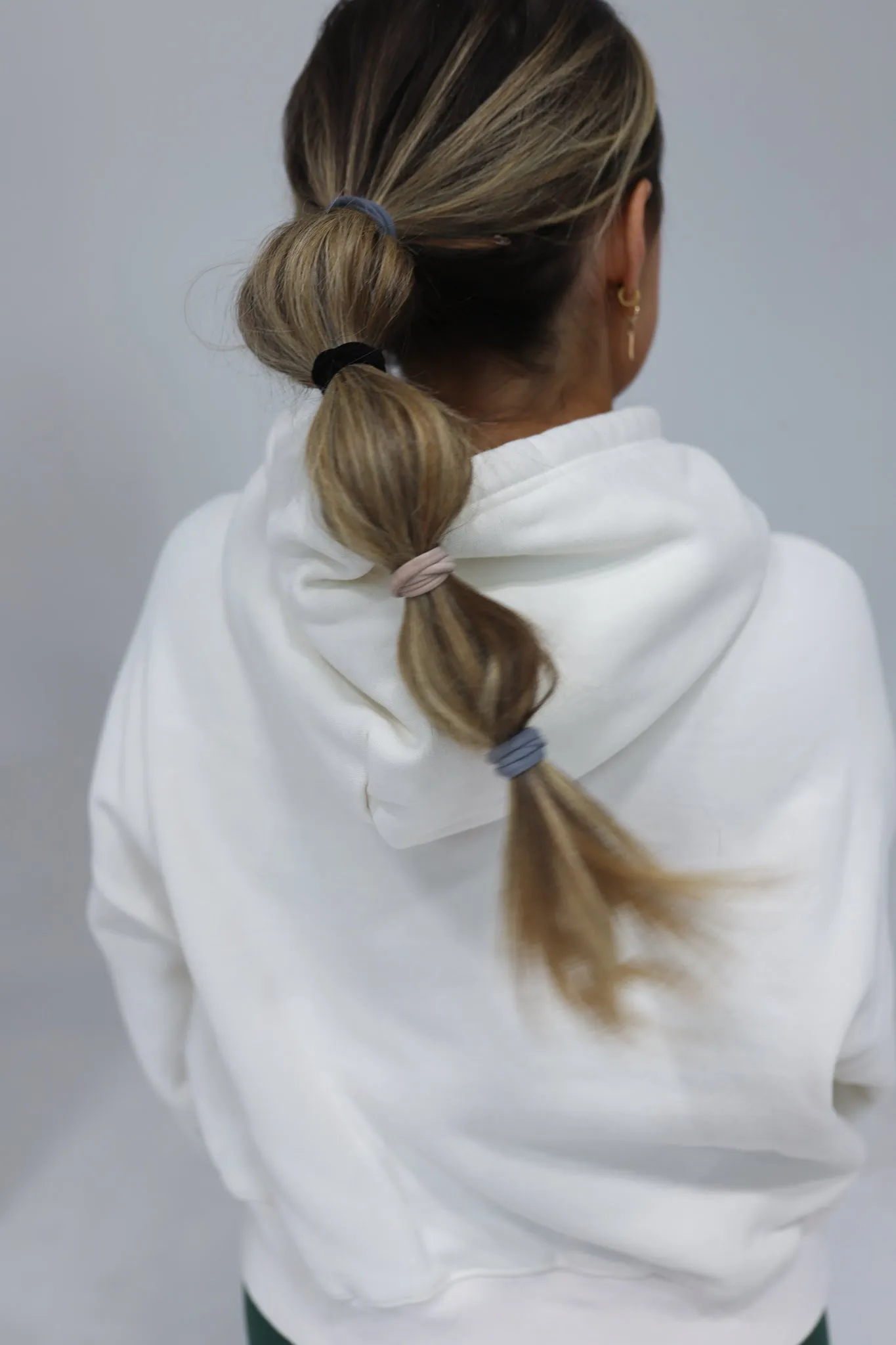 NO CREASE HAIR TIES (pack of 3)