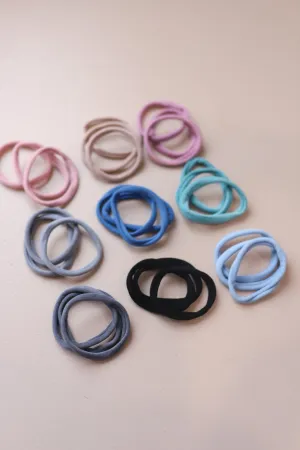 NO CREASE HAIR TIES (pack of 3)