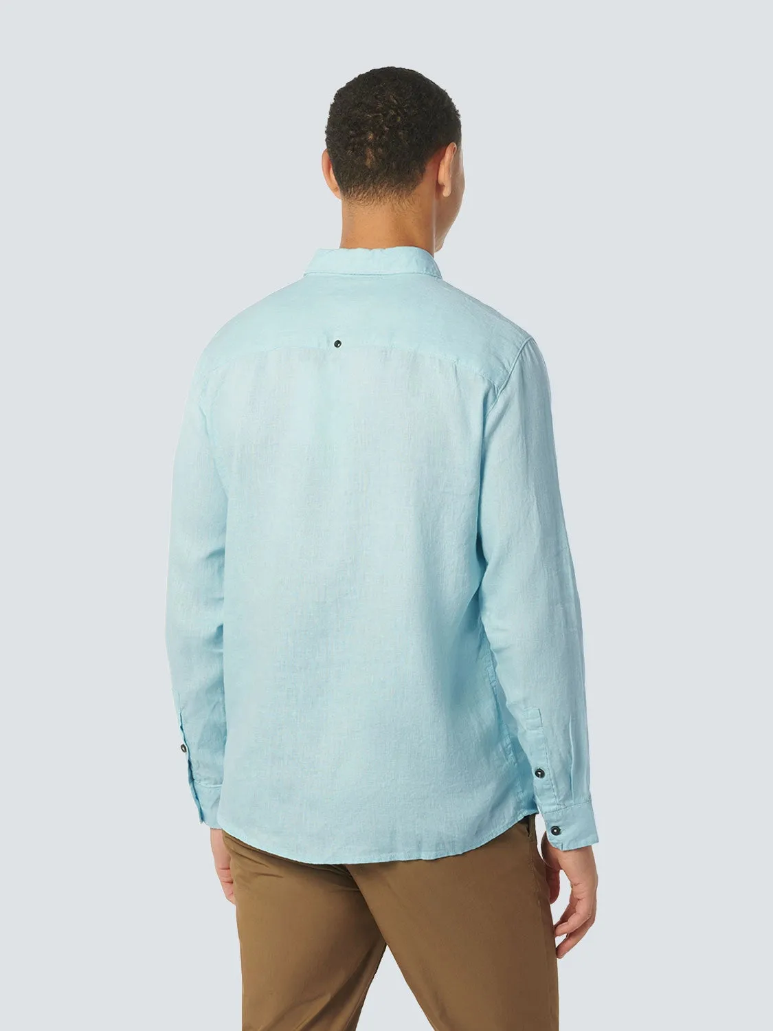 NO EXCESS PURE LINEN L/S SHIRT 23470213SN