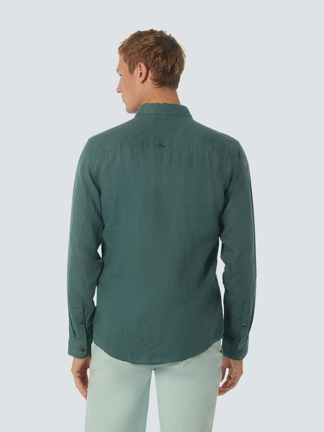NO EXCESS PURE LINEN L/S SHIRT 23470213SN